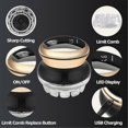 thumbnail image 3 of Professional Hair Clippers for Men Automatic Circular Hair Trimmer Cordless Self-Haircut Kit with LE, 3 of 5