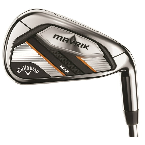 Pre-Owned Callaway Golf Club Mavrik Max 5-PW, AW Iron Set Regular Steel KBS Max 80 Value