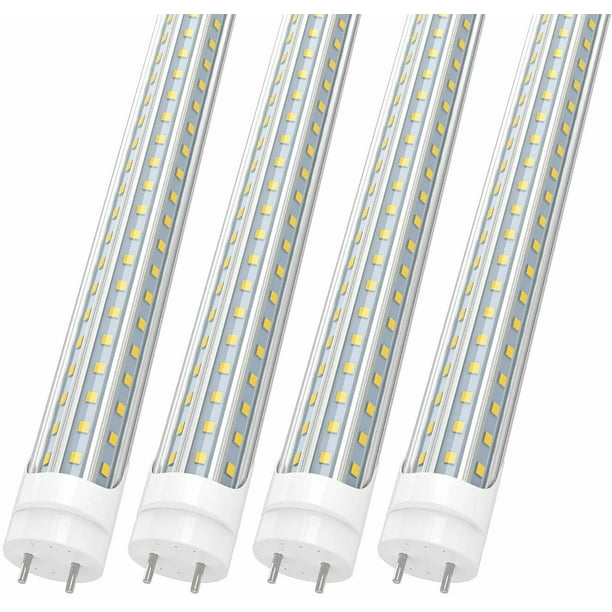 Top Vermeend Strikt T8 D Shape T8 4ft LED Tube Light Bulbs,60W 6000LM 6000K,cool white,4-Pack -  Walmart.com