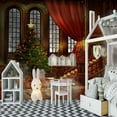 thumbnail image 2 of HSHDLDF 3D Wall Mural Poster Large Sticker Wallpaper Christmas Tree Wall Peel And Stick Removable Wall Decor Print Picture Image Design For Bedroom Living Room Office Hotel 140(W)x, 2 of 4
