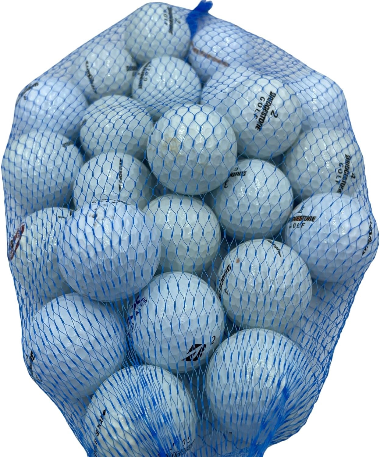 Golf Ball Planet - Bridgestone Mix Recycled Golf Balls (24 Pack, 3A/Good, White)