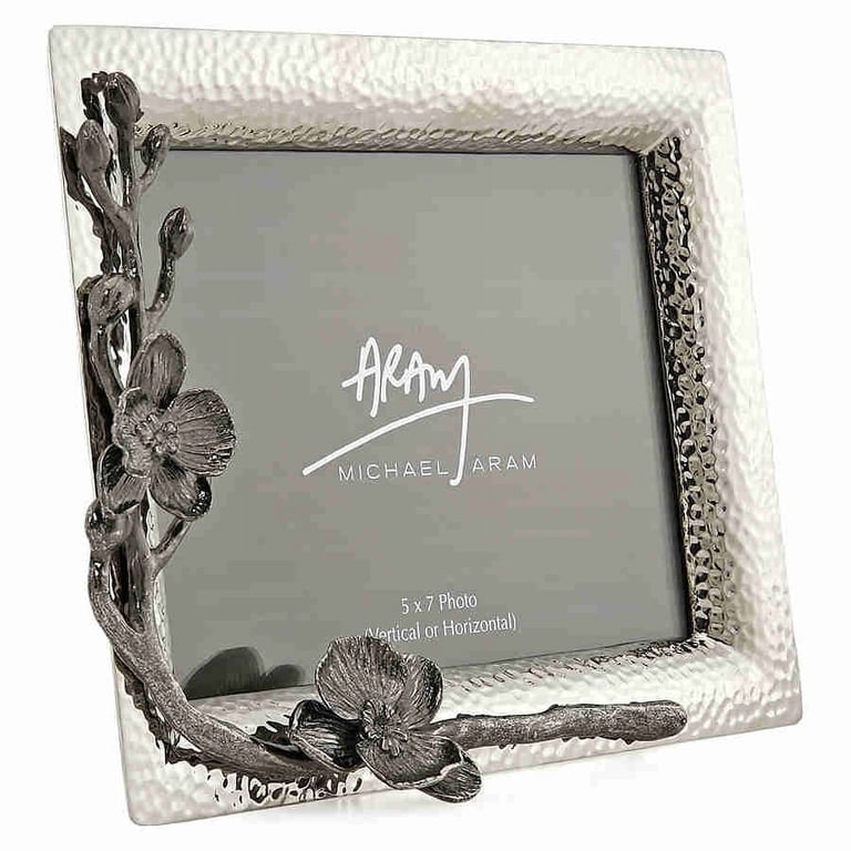 Michael Aram Black Orchid Picture Frame 8 X 10 Inches - Polished Finish Wall Or Tabletop Frame 2 thumbnail image