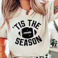 thumbnail image 4 of Comfort Colors® ’Tis the Season Football T-Shirt, Retro Game Day Graphic Tee, Football Mom Shirt for Women, Fall Sports Apparel, 4 of 6