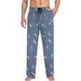thumbnail image 4 of FREEAMG Swim Pajama Pants for Men, Men's Separate Bottoms, Comfortable Sleep Lounge Pj Pants, 4 of 7