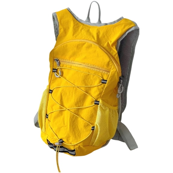 Cycling Backpack 20L Lightweight Hiking Backpack Men Women Waterproof Camping Daypack Outdoor Travel Daypack (Yellow)