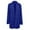 Blue, variant on Ichuanyi Fashion Women Wool Coat Trench Jacket Ladies Warm Long Overcoat OutwearFashion W