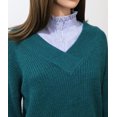 thumbnail image 2 of Camicover  Striped Detachable Collar Half Shirt Blouse Dickey Collar Elegant for Women Girls, 2 of 6