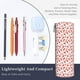thumbnail image 3 of Disketp Red Birds Estuche Organizador de Lápices de Cuero, Estuche de Oficina con Cremallera para Bolígrafo y Lápiz, 3 of 6