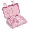 thumbnail image 1 of DJN Home & Garden Double Buckle Compartment Deepens Sealed Lunch Box Color Square Lunch Box，Plastic Box With 5 Compartments, 1 of 8