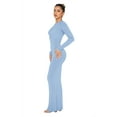 thumbnail image 3 of REORIA Women Long Sleeve Bodycon Dress Sexy Crew Neck Ribbed Basic Maxi Dresses Slim Fit, 3 of 7