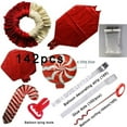 thumbnail image 3 of Jinsinto kit Arche Guirlande de Ballons de Noël 142 Pcs avec Ballons Bonbons Rouges et Blancs Boîte Cadeau Ballons pour Décorations de Fête de Noël, 3 of 5