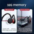 thumbnail image 5 of IPX8 Waterproof Bone Conduction Headphones, Bluetooth 5.3 With 32GB MP3 Player, Open-Ear Sport Earphones For Swimming Running Cycling,white, 5 of 12