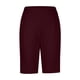 thumbnail image 2 of TaTaai Women's High Waisted Yoga Shorts Stretchy Workout Pants Non See Through Casual Work Lounge Bottoms Tummy Control Athletic Gym Running Gift, 2 of 8