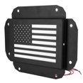 thumbnail image 1 of Placa LED para eliminar la rueda de repuesto del portón trasero con patrón de bandera de EE. UU., color rojo, compatible con Jeep JK 07-17, 1 of 14