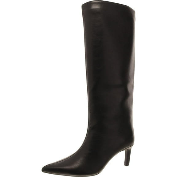 On 34th Womens Rachelle Faux Leather Pointed Toe Knee-High Boots