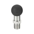 thumbnail image 1 of Uxcell Ball Mount Base Ball Adapter with Threaded Bolt Stainless Steel for Action Camera Camcorder Compatible 0.67" x M10, 1 of 7