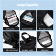 thumbnail image 5 of 40L Hiking Backpack, Lightweight Water-Resistant Daypack with Water Bottle Pocket & Adjustable Straps for Travel, Camping, Outdoor, 5 of 6