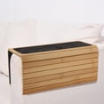 thumbnail image 3 of Table Couch Arm Tray Table Flexible Foldable Anti Slip Couch Phone Holder Tray Sofa Armchair Table for Remote Snacks, 3 of 7