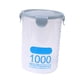 thumbnail image 4 of Contenedor De Almacenamiento De Alimentos De Plástico, Tarro De Comida Hermético De 1000ml, Organizador Seco De Cereales Apilable Con Tapa Para Cocina Casera, 4 of 8
