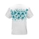 thumbnail image 2 of V Cuello Manga Corta Tops para las Mujeres Tops de Verano V Cuello, Moda Plegado Impreso Casual Botón Blusa Primavera, 2 of 5