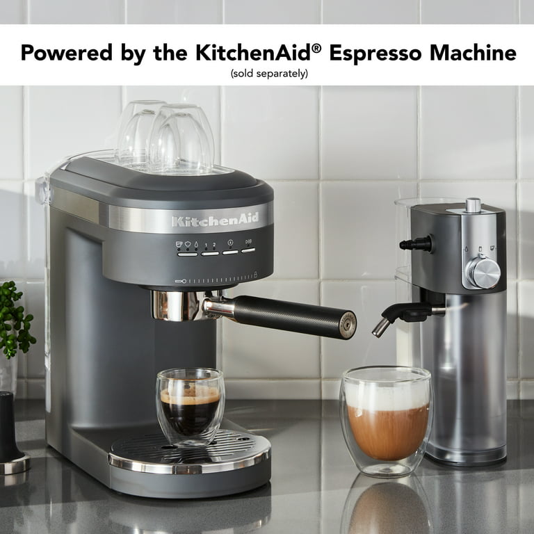 KitchenAid Espresso Machine and Burr Grinder Set in Milkshake + Reviews