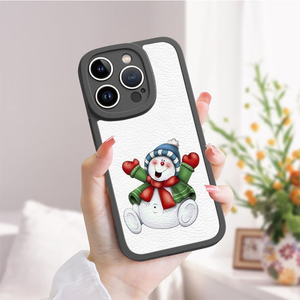 Abrace la creatividad y la protección con una elegante funda de teléfono de goma TPU a prueba de golpes inspirada en dibujos animados para iPhone
