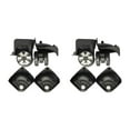 thumbnail image 1 of crativent Roulettes Pivotantes Robustes 2 Pcs pour Bagage et Valise avec Rouleau de Voyage à Roulement Fluide A78 Noir 5,3 cm 2 Ensembles, 1 of 6