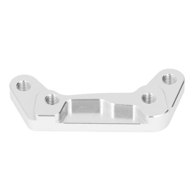 Brake Caliper Bracket, Anodized Rear Brake Caliper Adapter For Motorcycle Silver,Black
