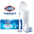 thumbnail image 2 of All-in-One Toilet Cleaning Kit, Disinfecting Brush + Storage Caddy & Refill Heads, 2 of 10