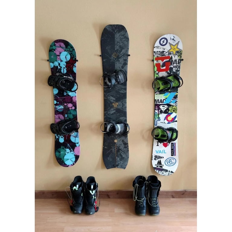 burton board wall mounts snowboard hanger shelf bracket black FOROIRON Horizontal Mount Clips The Burton Collectors Edition Board Wall Mount is perfect to display your most treasured deck Poskad Snowboard Wall Rack –