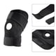 thumbnail image 3 of Rodillera para uso y vida cotidiana - Rodillera con cierre de velcro y cojín, negra para hombre y mujer, correr, caminar, trotar, deportes, voleibol, 3 of 3