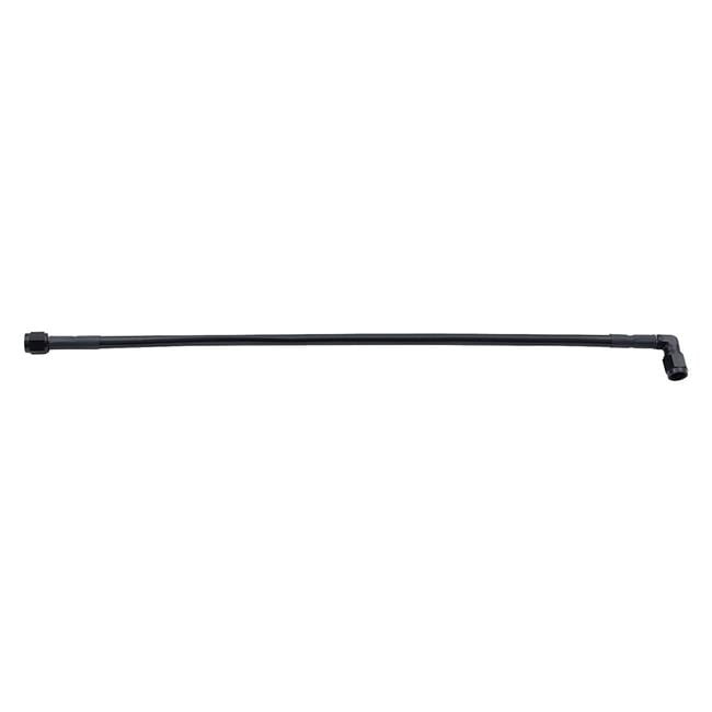 Allstar Performance 3 AN Black Brake Hose 24 in Braided Stainless P//N 48419