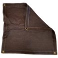 thumbnail image 1 of 8 Ft. x 50 Ft. Brown Privacy Shade Mesh Tarp, 1 of 4
