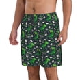 thumbnail image 2 of Naloa Dinosaur and Bone Men's Beach Shorts, Surfing shorts, Swim trunks, Quick Dry Swim Trunks for Surfing Beach Fun - Medium, 2 of 9