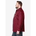 thumbnail image 4 of KingSize Men's Big & Tall Signature Plaid Flannel Shirt, 4 of 6