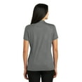 thumbnail image 2 of Sport-Tek Ladies Embossed PosiCharge Tough Polo-M (Dark Smoke Grey), 2 of 6