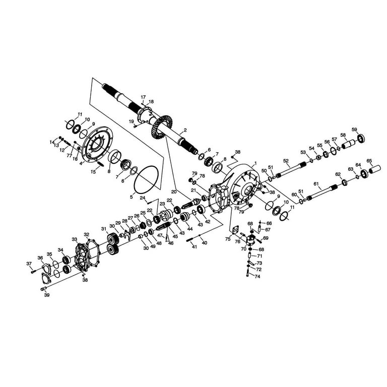 Triple X Midget Front Axle 44 Triple X Midget Front Axle 44