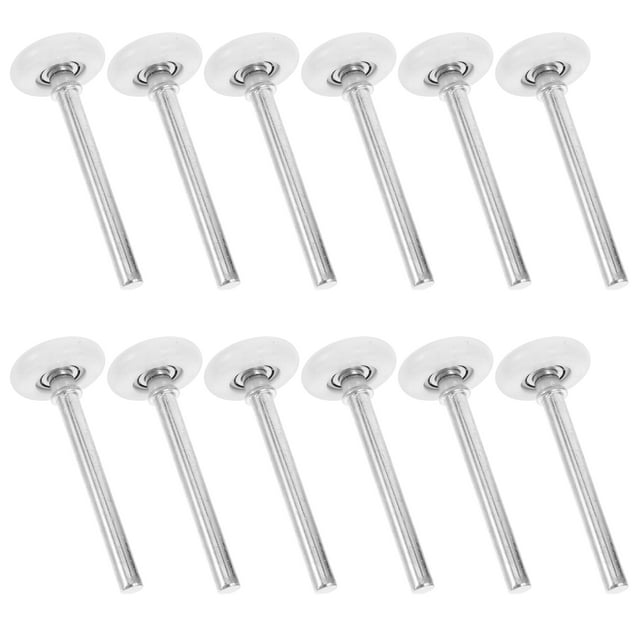 Homoyoyo 12pcs Garage Door Rollers Made Of Metal For Easy Installation In Residential Use