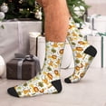 thumbnail image 7 of Vsdgher Tiger Lion Unisex Crew Socks Lightweight Breathable Ventilation Ankle Socks, Mid-calf socks for Daily, 7 of 7