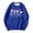 Blue, variant on Women's Crew Neck Pullover Sweatshirt Long Sleeve Dancing Skeleton Graphic Casual Daily Tops