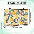 thumbnail image 6 of ZIATUBLE Induction Cooktop Cover Heat Resistant Flat Top Stove Cover Mat Glass Ceramic Top Stove Cover Versatile Stovetop Cover for Kitchen Decor, 29 x 21 Inch, Lemon Flower, 6 of 7