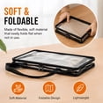 thumbnail image 6 of Storage Box with Lid Large White PVC Clear Storage Bin High Capacity Organizer for Home, Camping, Travel, Attic and Moving L 3PC, 6 of 6
