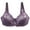 Gray, variant on CFLVAEK Underwire Bras for Women Plus Size Push Up Everyday Bra Breathable Full Coverage Bralettes Adjustable Straps Bras Beige 105
