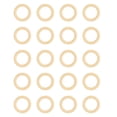 thumbnail image 1 of Paquete de 20 anillos de dentición circulares redondos Sonducket para lactancia mordedor infantil 3.5 cm, 1 of 6