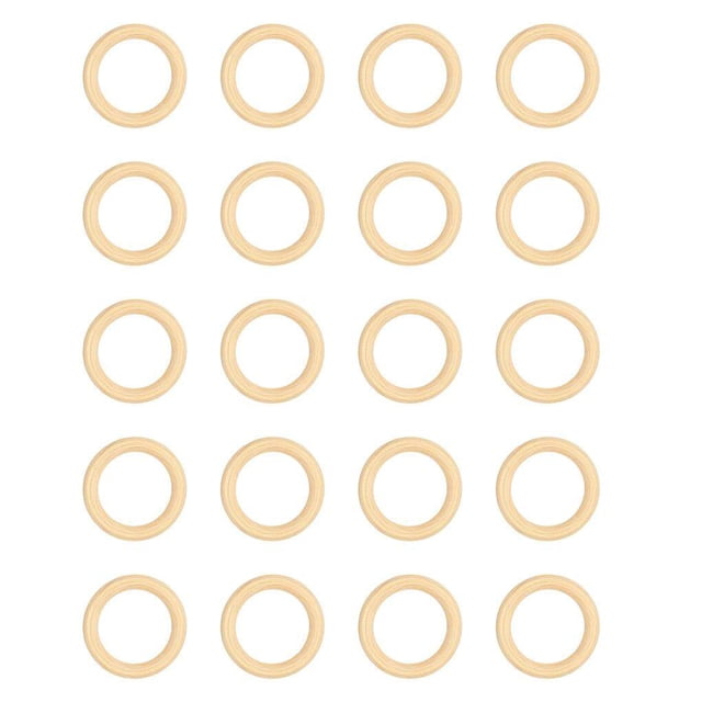Paquete de 20 anillos de dentición circulares redondos Sonducket para lactancia mordedor infantil 3.5 cm
