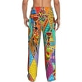 thumbnail image 3 of Disketp Dancing African Womans Men'S Pajama Pants - Ultra Soft Fleece Sleep And Lounge Pants (Size: S-Xxl), 3 of 9