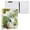 Tropical Fruits, variant on Hard Shell Ring Binder With Clip Holds 200 Sheets Office Home Organization Peach and Flowers