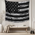 thumbnail image 5 of American Rustic Flag,Tapestry for Bedroom Wall Hanging Tapestry,Independence Day USA Star Stripes Flag Ceiling Backdrop Tapestries Poster Blanket Wall Decor for Teens Room Living Room Dorm 55" x 73", 5 of 8