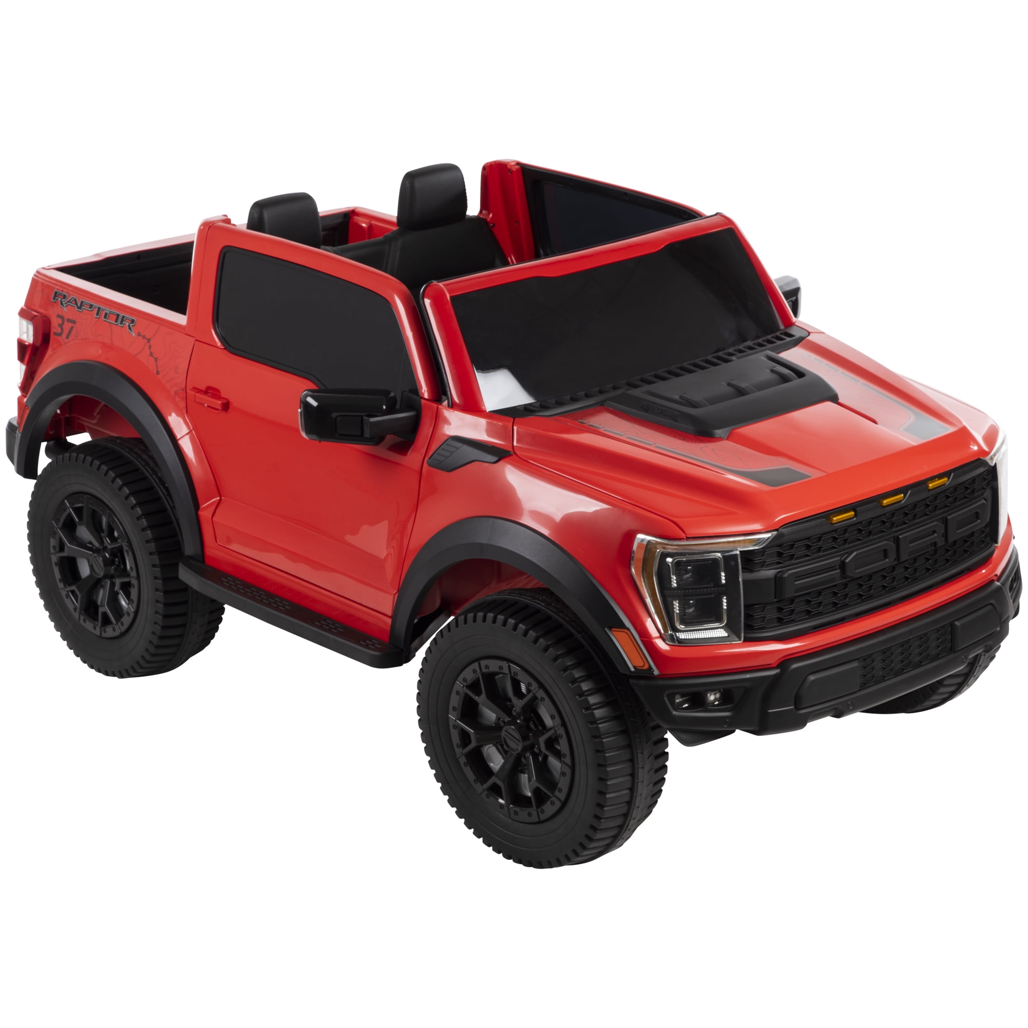Ford F150 Raptor 12V Battery RideOn Toy, Code Orange by Huffy