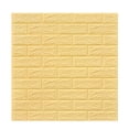 thumbnail image 2 of Pegatinas de pared DIY 3D ladrillo PE espuma papel tapiz paneles habitación calcomanía piedra decoración relieve A pegatina, 2 of 3